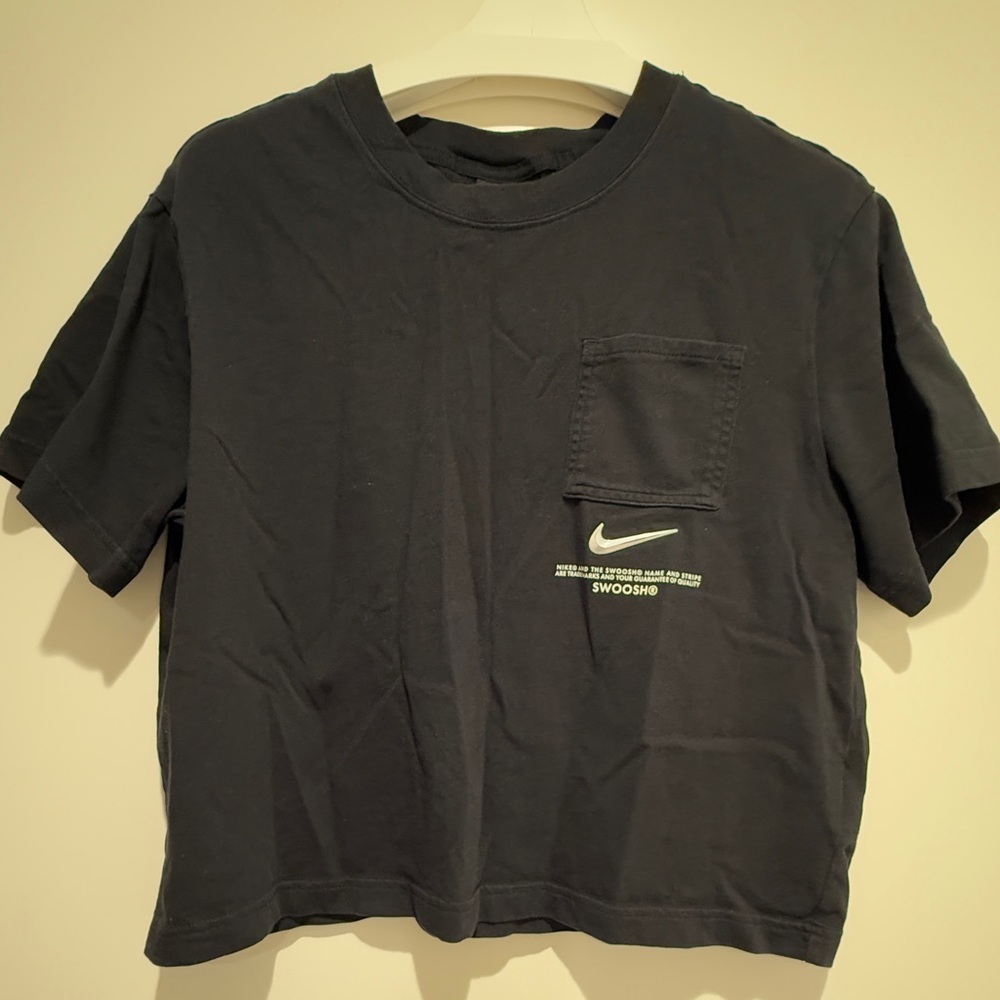 Nike Black Tee with Pocket